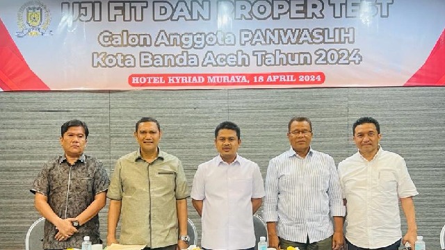 Komisi I DPRK Banda Aceh Tetapkan Lima Anggota Panwaslih Pilkada 2024