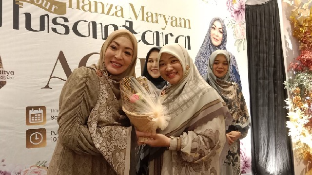 Angelina Sondakh di Aceh, Promosikan Gaun Khanza Maryam