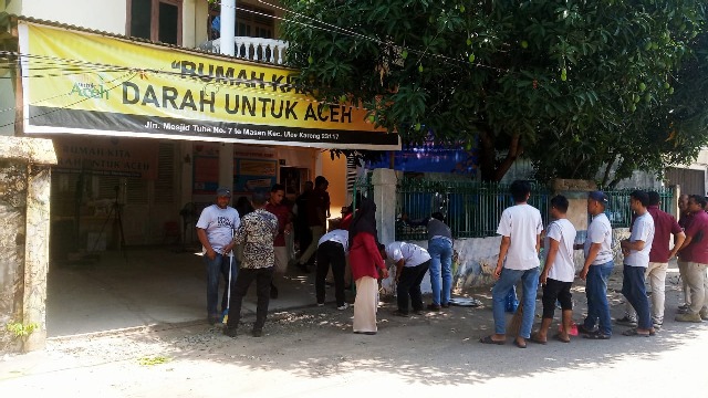 Belasan Napi Bapas Aceh Ikut Aksi Sosial Serentak se-Indonesia