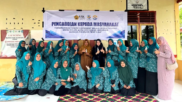Inovasi VCO Ramah Lingkungan Dukung Pemberdayaan Ekonomi di Aceh Besar