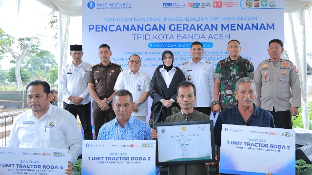 Pemerintah Kota Banda Aceh Canangkan Gerakan Menanam dalam Rangka Pengendalian Inflasi