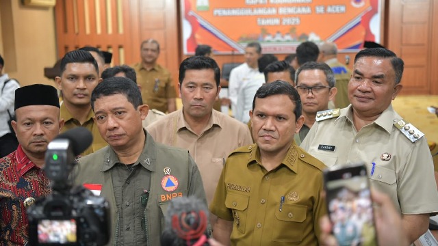 BNPB RI Prioritaskan Aceh dalam Penanggulangan Bencana