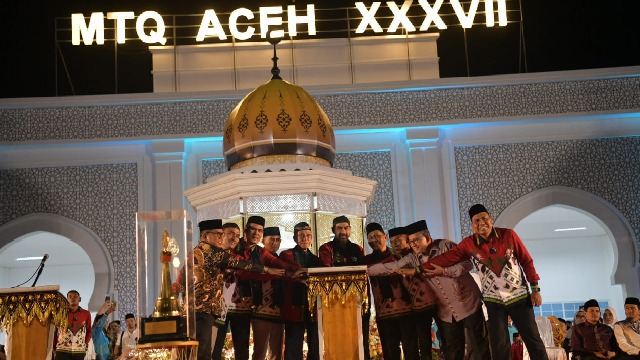 Gubernur Buka MTQ ke 37 Aceh di Pidie Jaya 2025