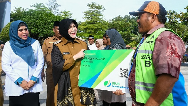 4.800 Pekerja Rentan di Banda Aceh Dapat JKK dan JKM