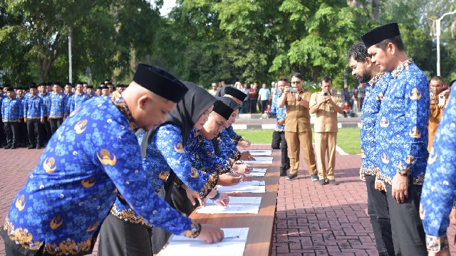 Gubernur Aceh Lantik 1.184 PPPK Tahap II Formasi 2024