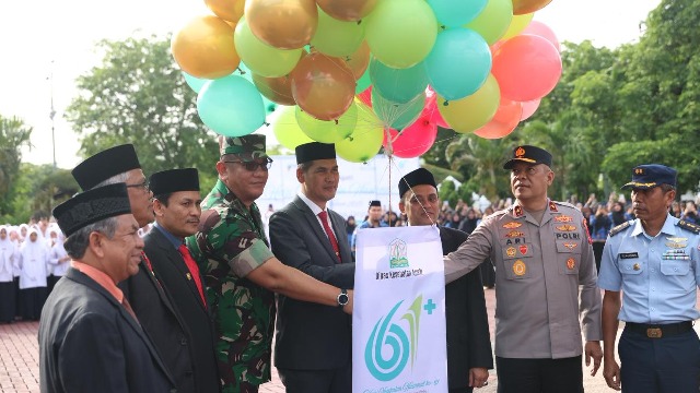 Pemerintah Aceh Gelar Upacara Hari Kesehatan Nasional ke-61