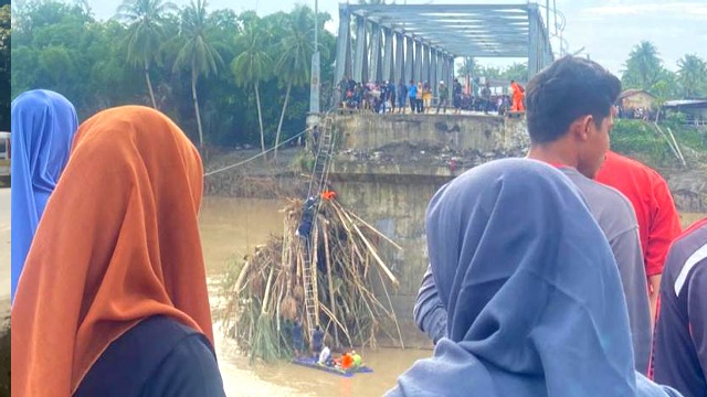 FOTO: Eksklusif Foto Kiriman Warga Aktifitas di Jembatan Kuta Blang Bireuen