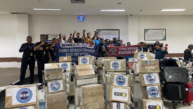 Dua Juta Pieces Bantuan Obat dari Malaysia Tiba di Aceh