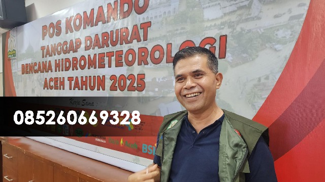 Nomor Kontak Pos Komando Tanggap Darurat Bencana Banjir Aceh 2025