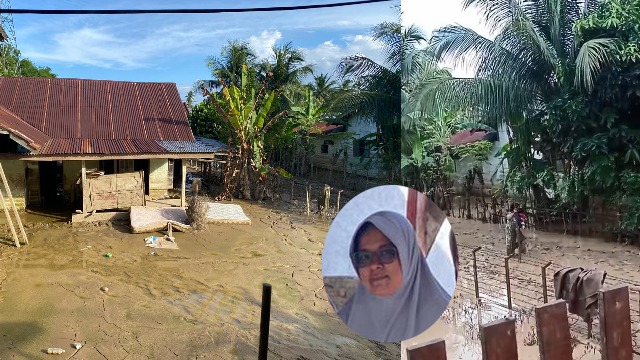 Kisah Zafriani: Berjuang Selamatkan Ibu yang Sakit dari Banjir Bandang, Kini Terjepit Lumpur dan Biaya