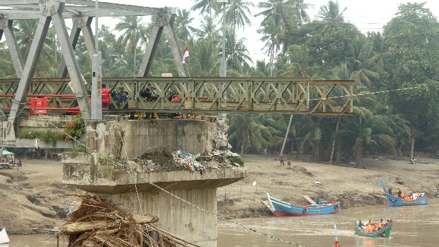 Pemerintah Aceh Targetkan Jembatan Kuta Blang Bisa Dilalui 25 Desember 2025