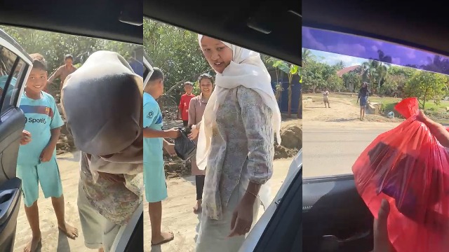 Gema 'Terima Kasih' di Tengah Puing Tanah Indatu