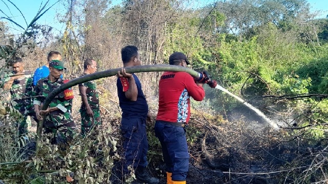 Kebakaran Lahan Meluas di Aceh Barat
