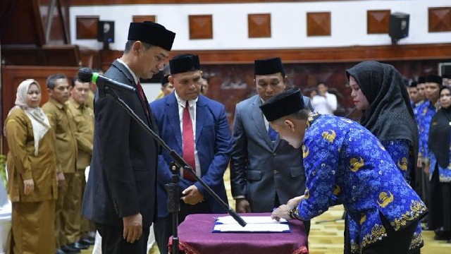 Lantik 201 Kepsek, Sekda: Ingat Masih Ada Ribuan Anak Tak Bersekolah