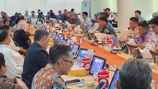 Sekda Aceh Membahas usulan  Renaksi K/L dan R3P  Hidrometeorologi Aceh di Bappenas