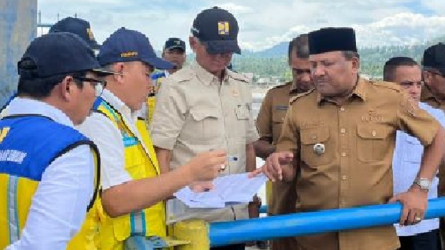 Menteri PU Pastikan Bangun Kembali Infrastruktur yang Rusak di Bireuen