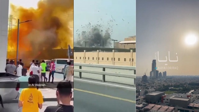 AS-Israel Serang Iran, Iran Lakukan Serangan Balasan, Ledakan Terdengar di Negara Arab