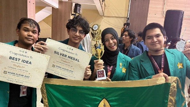 Tim Mahasiswa USK Sabet Silver Medal dan Best Idea Nasional