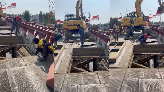 Jumat, 24 April: Perbaikan Jembatan Bailey Kuta Blang, Arus Lalu Lintas Dialihkan ke Jembatan Awe Geutah