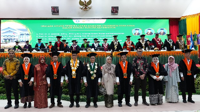 USK Aceh Kukuhkan Lima Profesor Baru